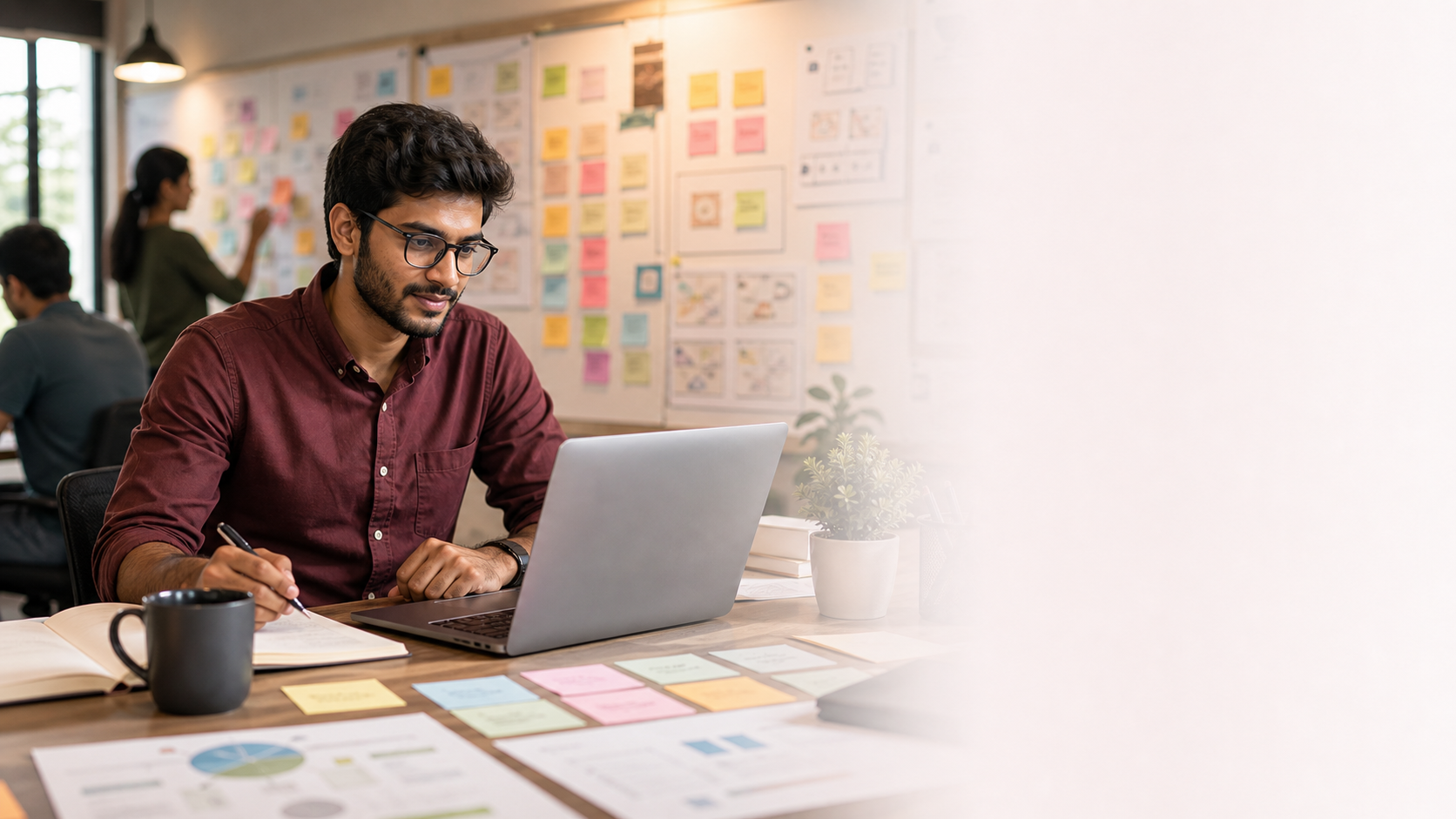 Product management strategy workspace
